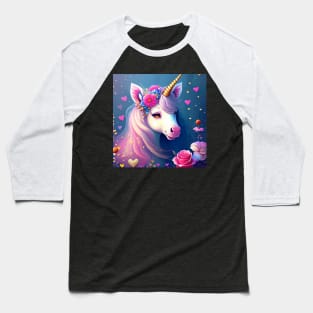 Unicorn Baseball T-Shirt